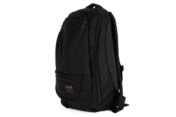 Synik 26 in Black Ballistic with a colorful label